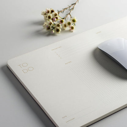 Daily Planner Notepad, A4, 52 Sheets, Undated,Time Blocking,Hourly Schedule