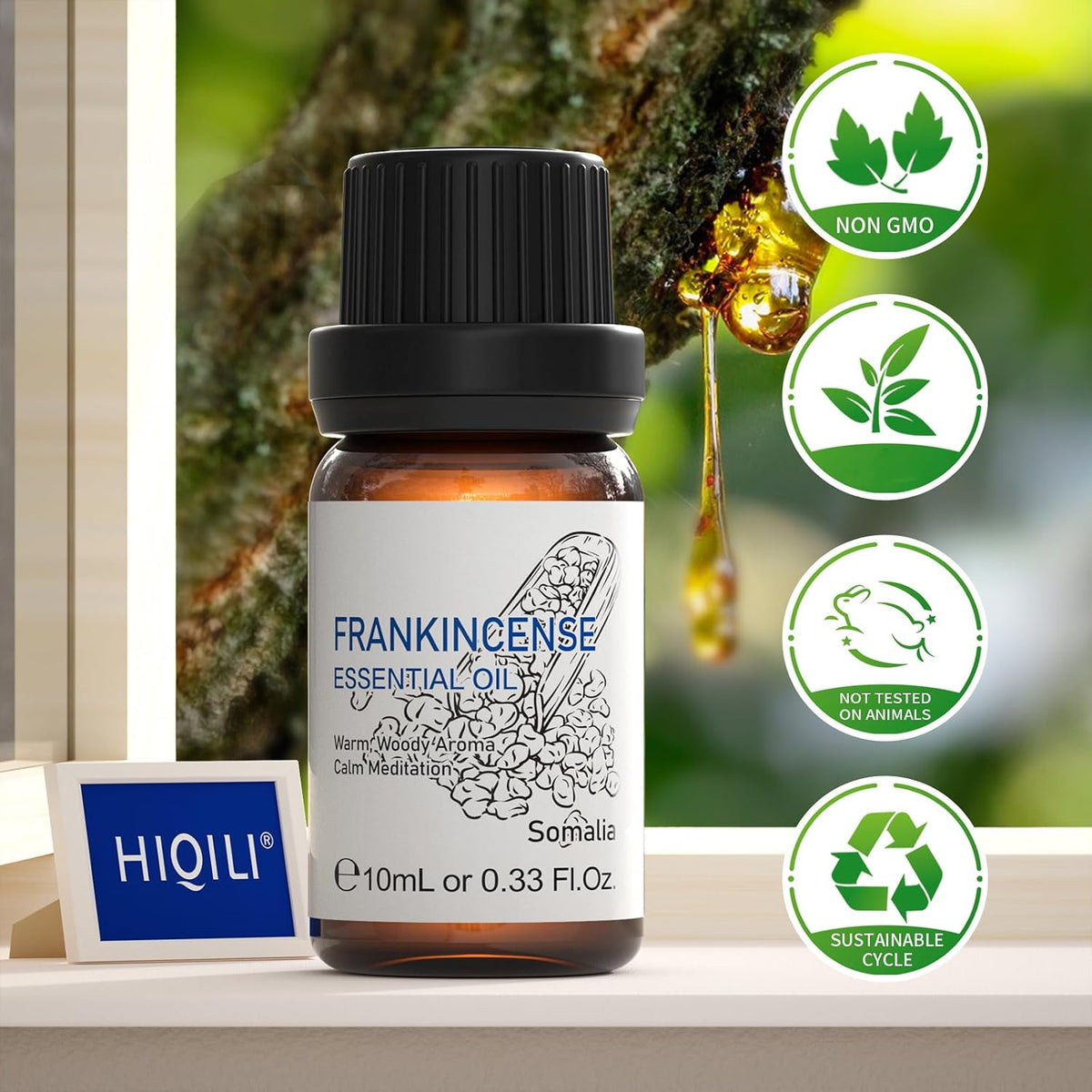 HIQILI Lavender Essential Oil for Diffuser, Aromatherapy & Air Freshening