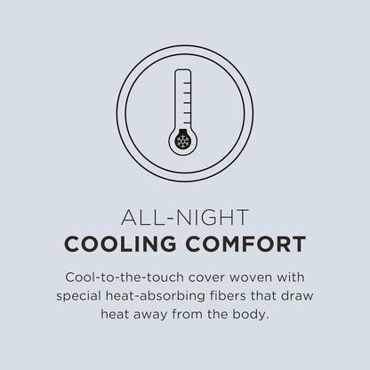 Tempur-Pedic TEMPUR-Cloud® + Cooling Pillow, Standard - 2-Pack