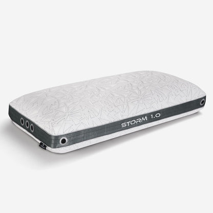 Bedgear Storm Performance Pillow, 1.0 Cooling Pillow for Side Sleepers, Medium Firm Support, Ver-Tex Cooling Cover, Air-X Mesh, Washable