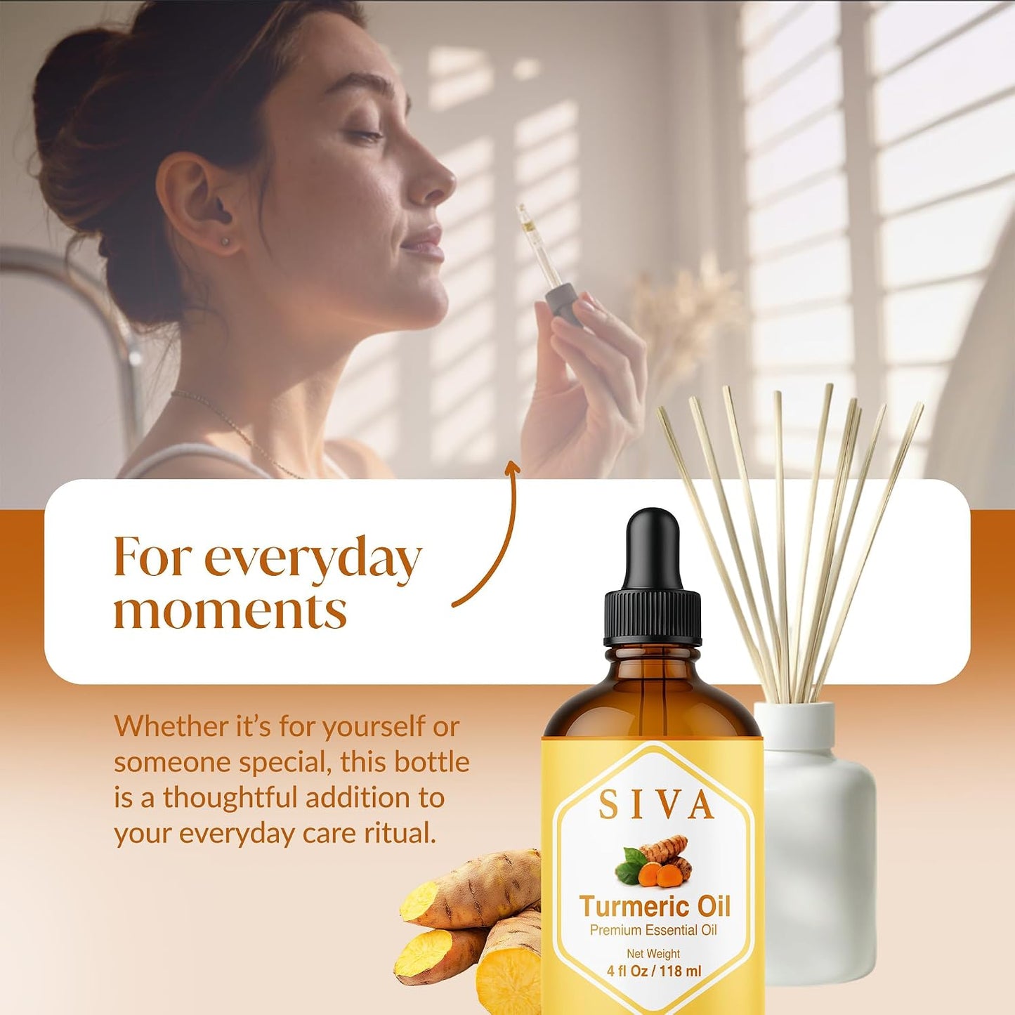Siva Lavender Essential Oil, Huge Bottle, Large Size, 16 Fl Oz (473 ml)