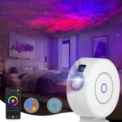 CHIGIH Galaxy Projector, LED Starry Sky Nebula Night Light Star Projector