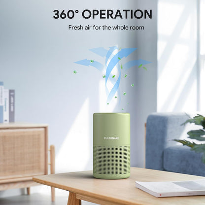 FULMINARE Air Purifiers for Home Bedroom H13 HEPA Air Filter