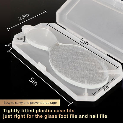 RedFlow Nail Buffer Set Contains 52 Nail Files, Double Sided 100/180 Grit Nail Files, Nail Buffering Files for Home and Salon Use (52 Pack)