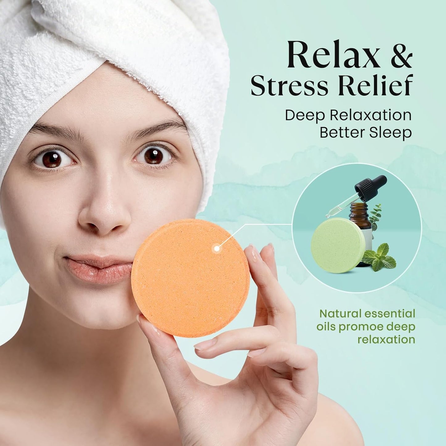 Shower Steamers Aromatherapy, Birthday Gift for Women Teen Girl Mom