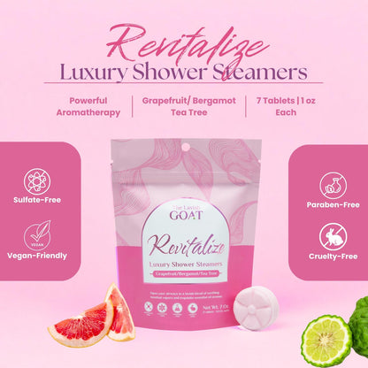 TLG Soothe Shower Steamers Aromatherapy 7 Pack – USA Made with Extra Menthol, Peppermint & Eucalyptus – Shower Bomb for Relaxation, Stress & Sinus Relief – Gift for Men & Women