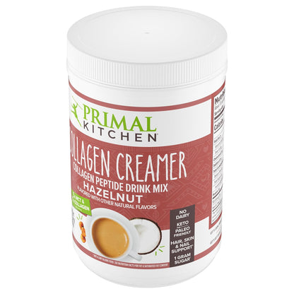 Primal Kitchen Matcha Collagen Keto Latte Powder, Sugar-Free Collagen Peptides, 9.33 Ounces