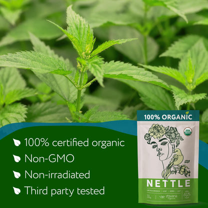 Stinging Nettle Tea Organic Loose Leaf (8oz.) - Ortiga Verde Organica