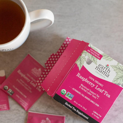 Earth Mama - Organic Raspberry Leaf Tea - 48 Teabags