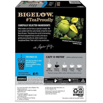 Bigelow Earl Grey Black Tea Keurig K-Cups, 24 Count Box (Pack of 1), Caffeinated 24 K-Cup Pods Total