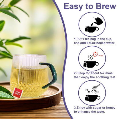 TEARELAE Passion Flower Tea, 50 Herbal Tea Bags, Te De Pasiflora