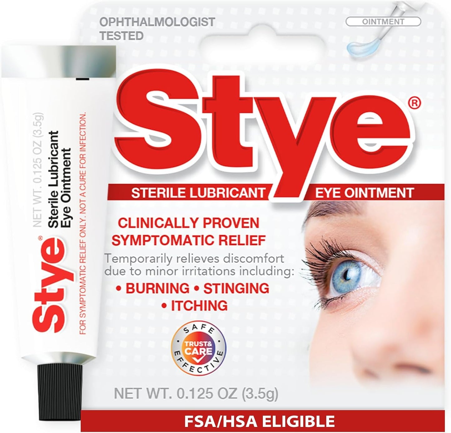 Stye Eye Therapy Reusable Warming Compress, Relief for Styes and Dry Eyes, Reusable