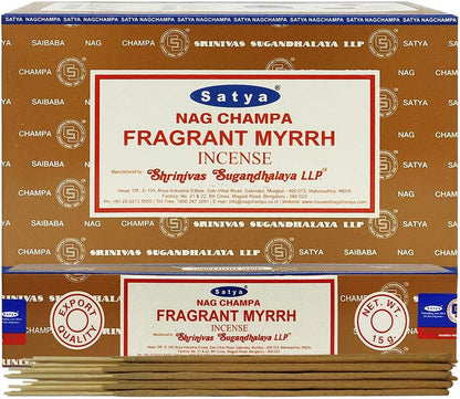 TRUMIRI Incense Stick Holder Bundle with Satya Sai Baba Nagchampa 250g Bulk Incense Sticks Nag Champa Agarbatti - Pack of 1 (Approx 250 Insence-Sticks)