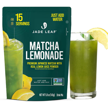 Jade Leaf Matcha Organic Matcha Latte Mix - Bulk Value Size - Lightly Sweet Japanese Matcha Powder with Organic Cane Sugar for Café Style Blend, 35.3 Ounce / 1000g (Pack of 1)