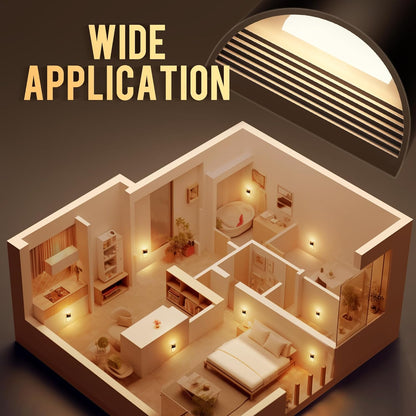 DORESshop LED Night Light[2 Pack], Night Lights Plug into Wall, 3 Level Brightness Adjustable Plug in Night Light, Dusk to Dawn Sensor, Nightlights for Adults, Bedroom, Bathroom, Hallway, Amber