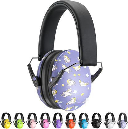 ProCase Noise Cancelling Headphones for Kids Toddler, SNR 27dB Noise Reduction Ear Muffs, Hearing Protection for Monster Jam, Concerts, Fireworks, Shooting, Air Show, Autism Sensory Needs -Blue