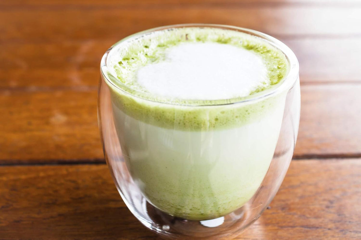 Sweet Japanese Matcha Latte Green Tea Powder Mix - 12oz Homemade Green Matcha Tea Latte or Frappe (Ceremonial Grade)