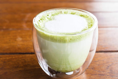Sweet Japanese Matcha Latte Green Tea Powder Mix - 12oz Homemade Green Matcha Tea Latte or Frappe (Ceremonial Grade)