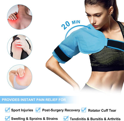 Shoulder Ice Pack Rotator Cuff Cold Therapy Wraps