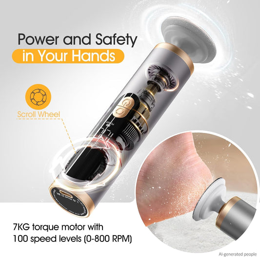 Upgraded Electric Foot Callus Remover FSA&HSA Eligible