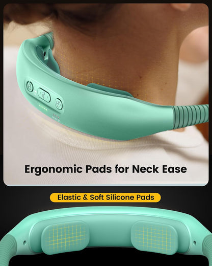 Glocusent Neck Light with Timer, 100 Hours Book Light for Bedtime Reading