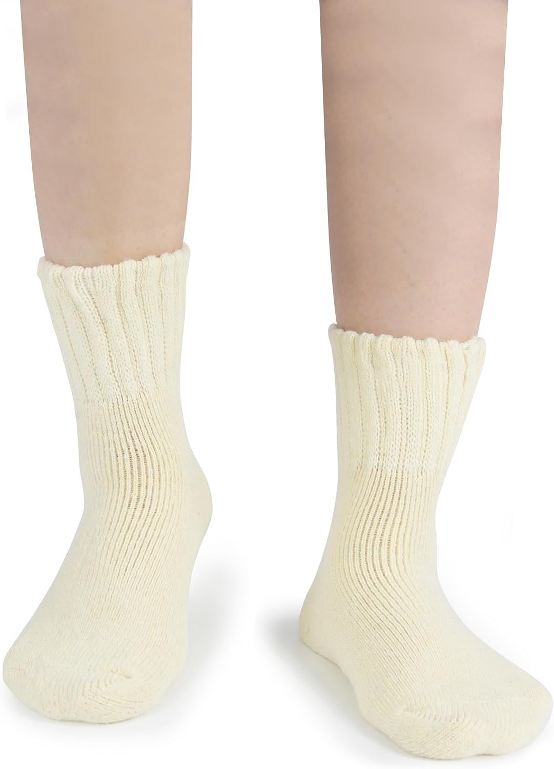 BenSorts Women's Winter Boots Socks Thick Warm Cozy Crew Socks Solid Color Gifts