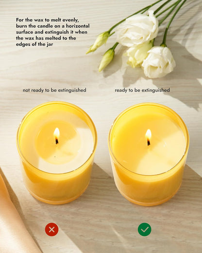 96NORTH Luxury Vanilla Soy Candles | Large 3 Wick Jar Candle | Up to 50 Hours Burning Time | 100% Natural Soy Wax | Relaxing Aromatherapy Aesthetic Candle | Housewarming Gift for Men and Women