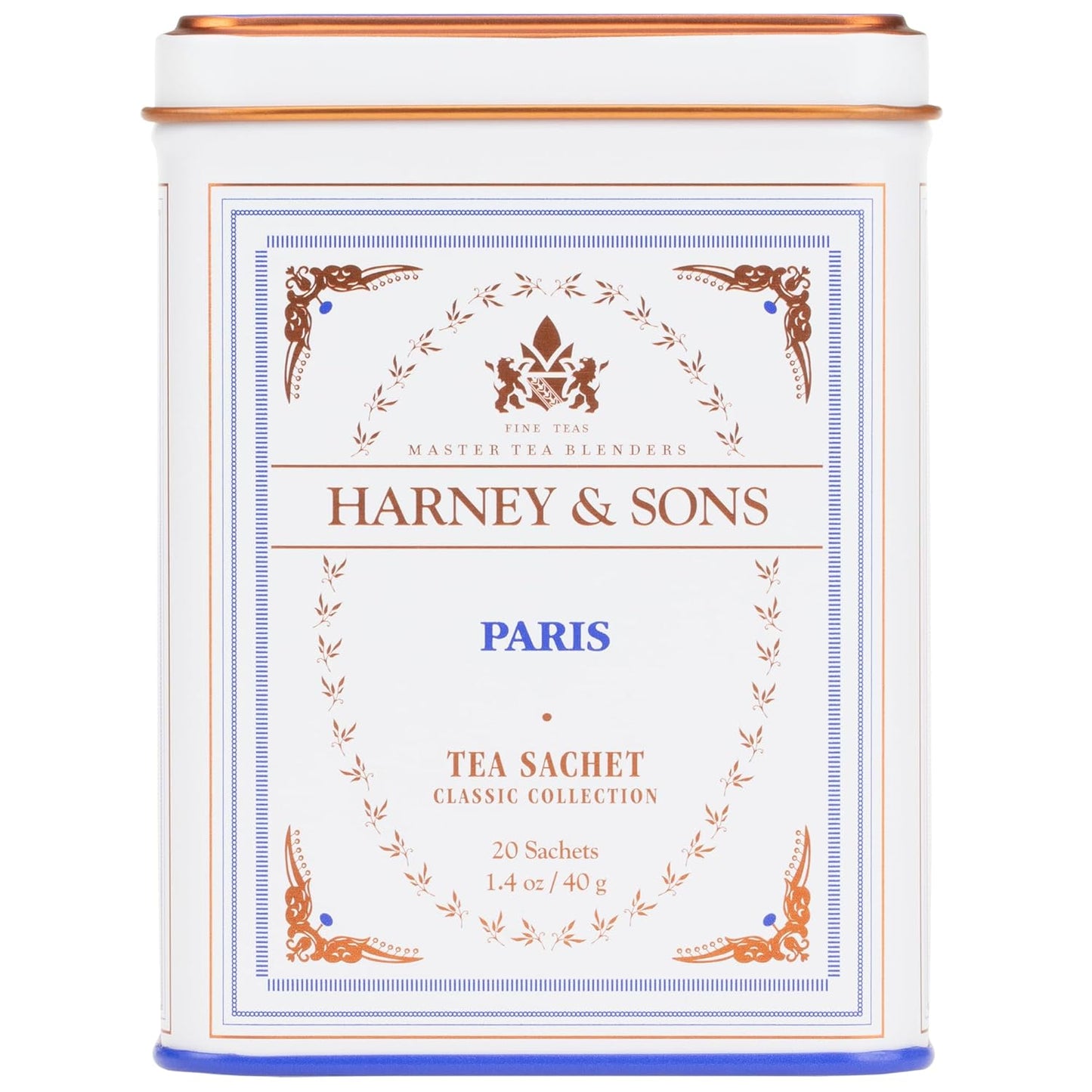 Harney & Sons Paris Black Tea, 20 Sachets in Tin