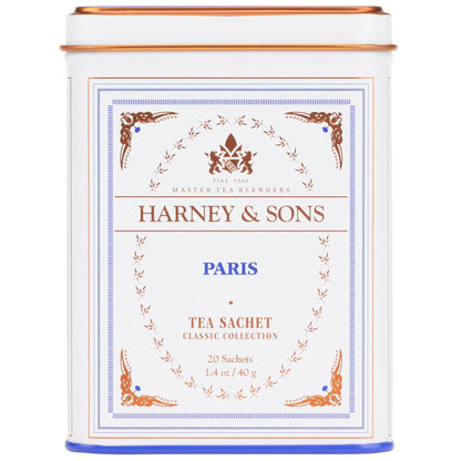 Harney & Sons Paris Black Tea, 20 Sachets in Tin