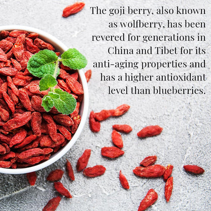 The Republic of Tea SuperFruit Goji Berry Green Tea, Low Caffeine, 50 Count