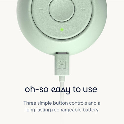Hatch Go | Portable Sound Machine for Babies and Kids | Sleep Soother | 10 Soothing Sounds | White Noise | Shush | Travel | Registry Gift | Baby Shower | Clips on Stroller | Putty