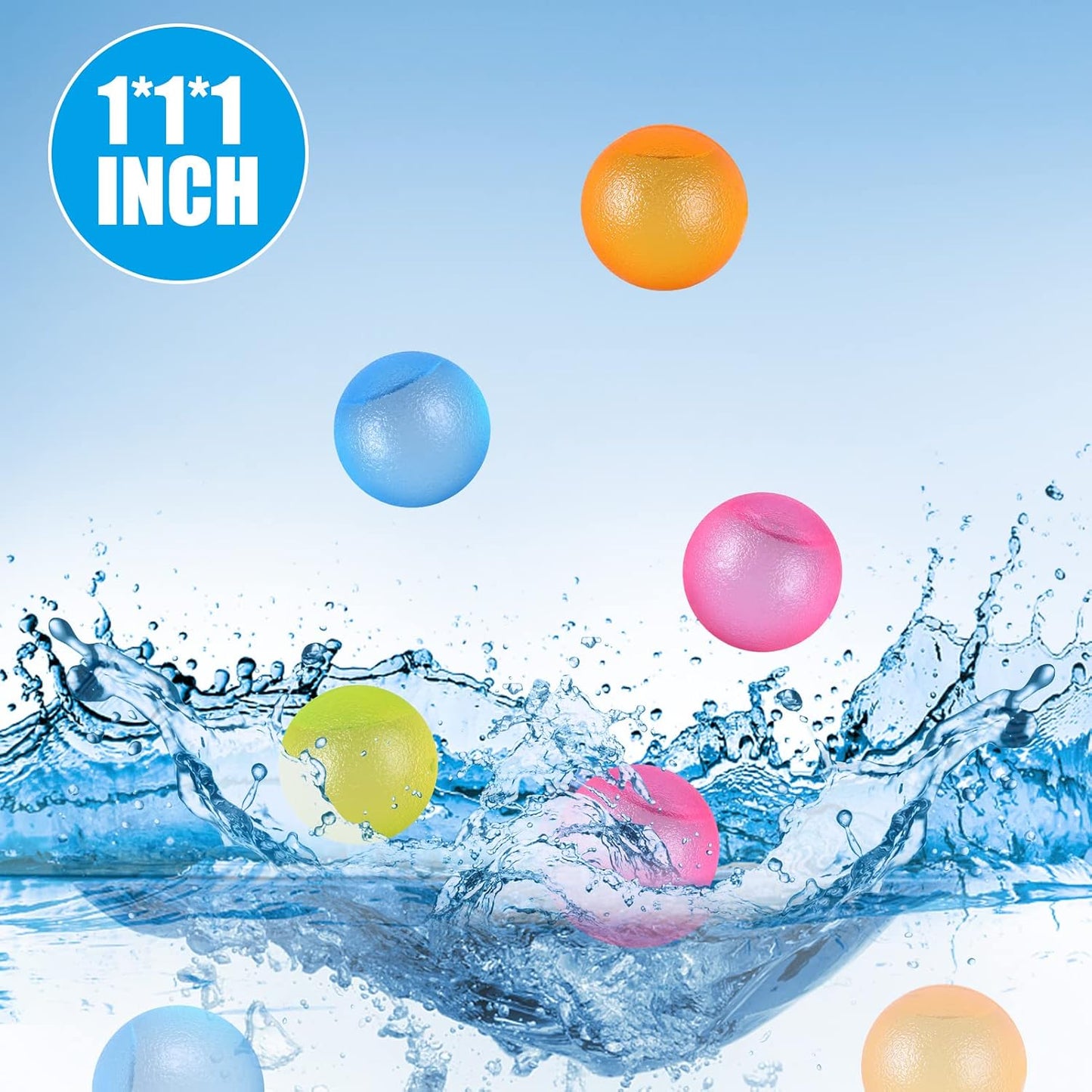 360 Pack Reusable Ice Cubes Refreezable Ice Cubes Without Diluting Reusable Ice Cubes for Drinks Large Pack Ice Cube Frozen BPA Free for Party Bars Ice Bath Camping