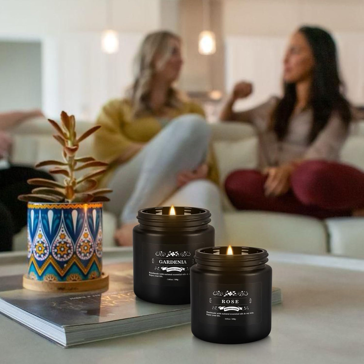 36 Pack Scented Candles Set for Home, Relaxing Stress Relief, Aromatherapy - Natural Soy Wax and Fragrance - Gifts for Women, Mom, Best Friend, Wife, Birthday