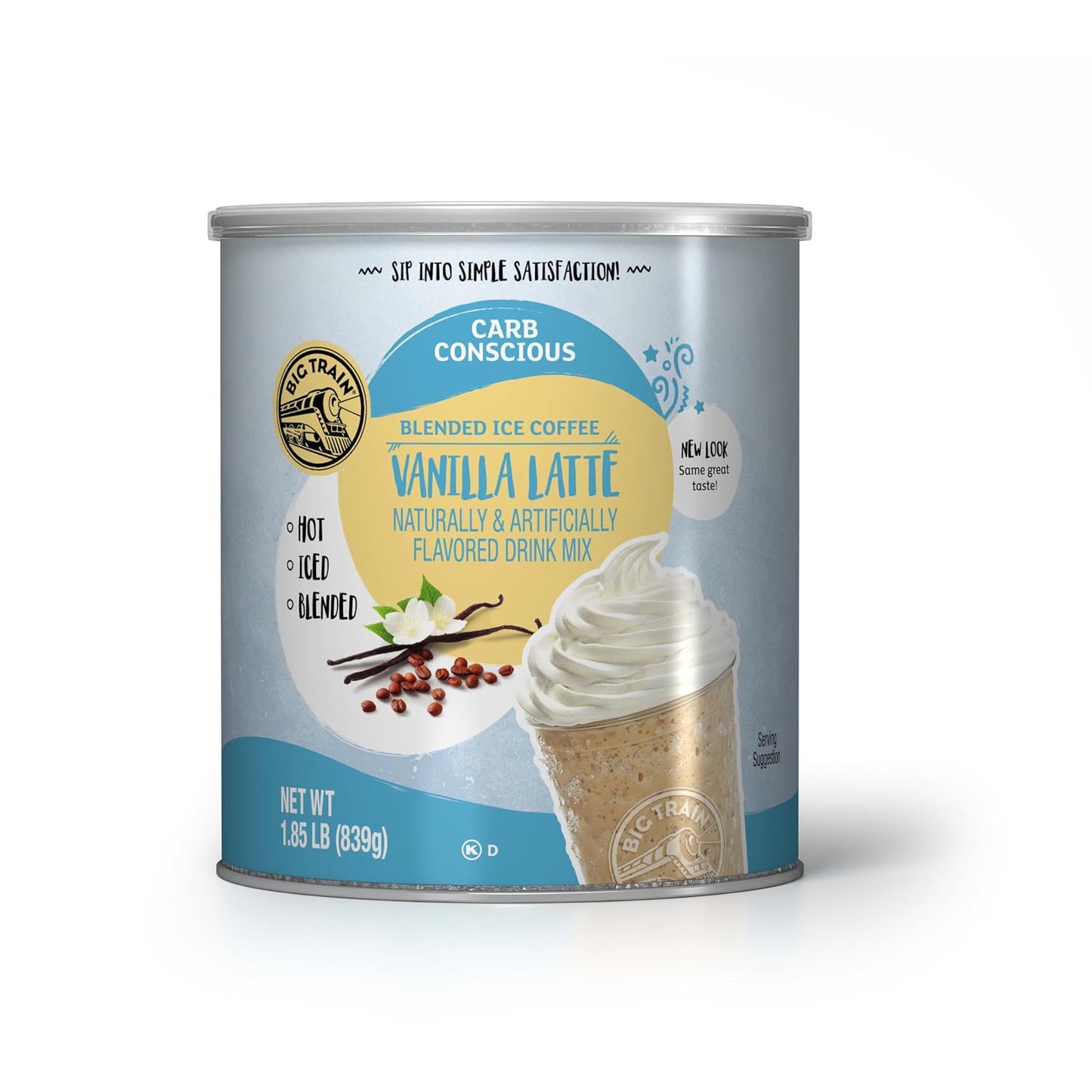 Big Train Vanilla Chai Tea Latte Beverage Mix, 1.9 Pound (Pack of 1)