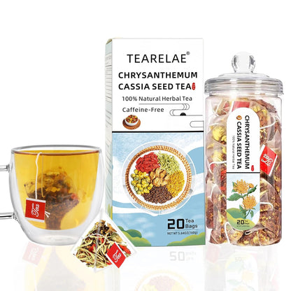 TEARELAE Lemon Balm Tea Bag, 1.5g X 50 Count | Premium Natural Lemon Balm Leaf, Caffeine-free, Non-GMO, Soothing & Mellow, Healthy Tea During Leisure Time & For Relaxation