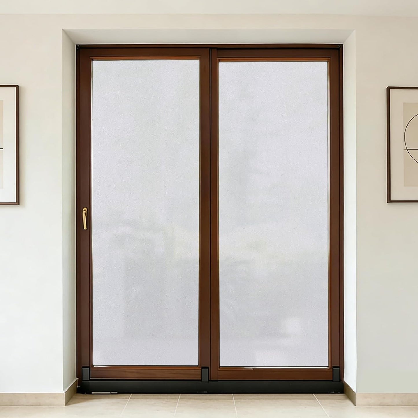 VELIMAX Static Cling Total Blackout Window Film Privacy Room Darkening Window Tint Black Window Cover 100% Light Blocking No Glue (17.7 x 78.7 inches)