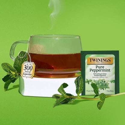 Twinings Best of Tea Sampler, 7 Flavor Herbal & Black Tea Variety