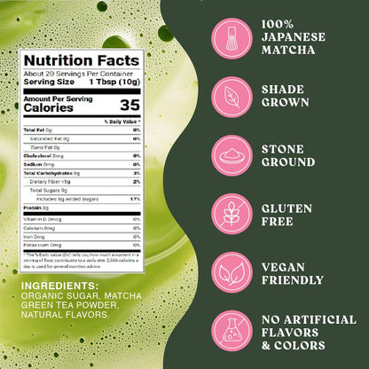 Harmony Premium Japanese Lavender Matcha Tea, 10 Sticks