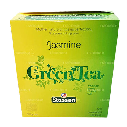Stassen Pure Jasmine Green Tea, 100 Tea Bags