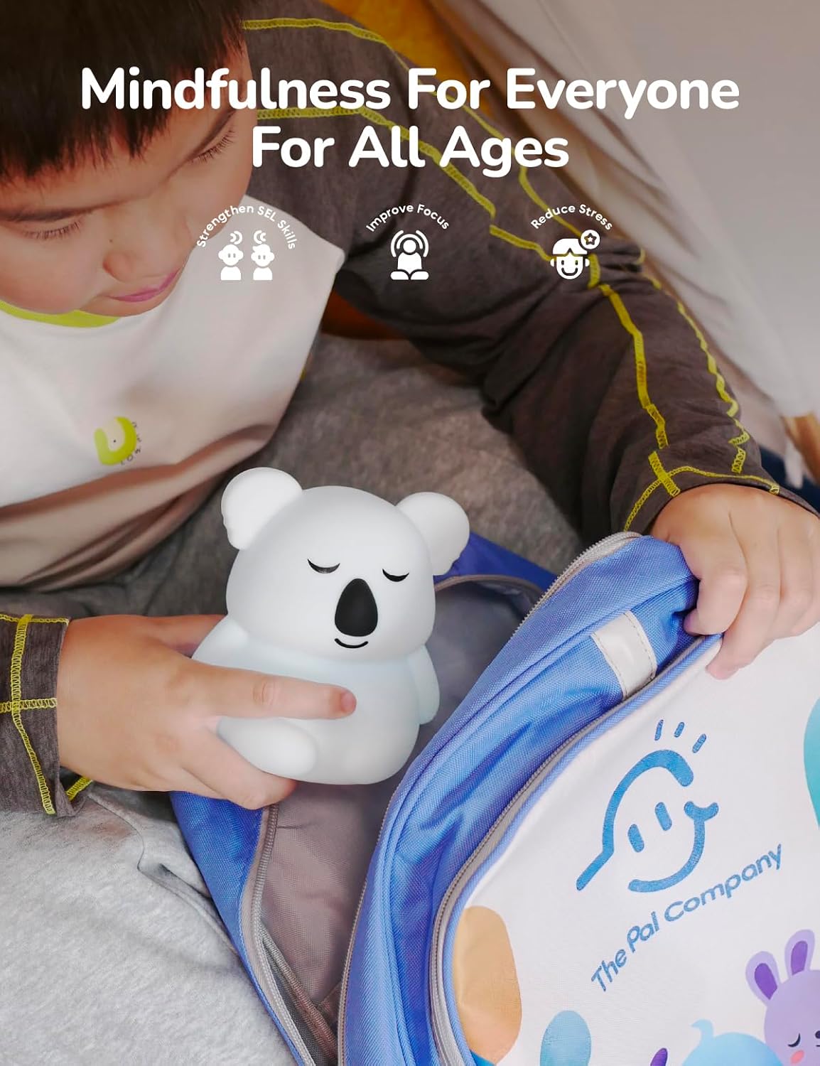 Breathing Pal, Anxiety Relief Kid Breathing Light for Calm Down Corner