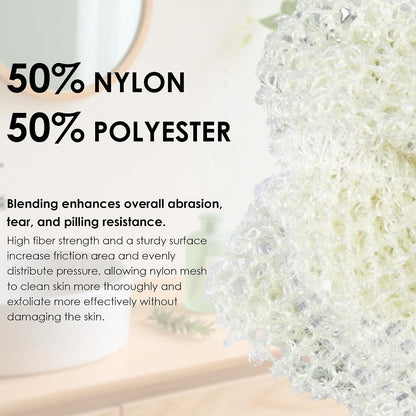 INNERNEED Food-Grade Soft Silicone Body Scrubber Shower Brush Handheld Cleansing Skin Brush, Gentle Exfoliating and Lather Well (Dark Green)