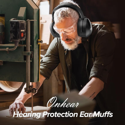 Ear Protection Headphones for Adults Kids, NoiseCancelling Headphones for Autism, Adjustable NoiseCancelling Ear Muffs, Earmuffs Hearing Protection, Effective Noise-Reducing Ear Muffs