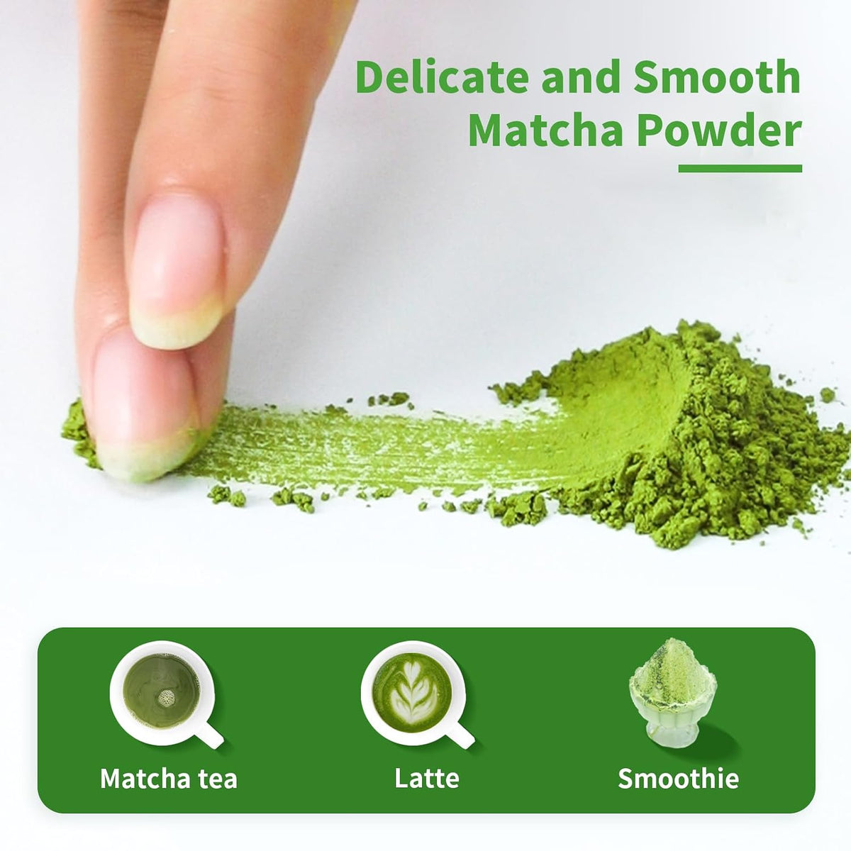 TIAN HU SHAN Matcha Powder 3.5oz/100g Culinary Macha for Latte Baking