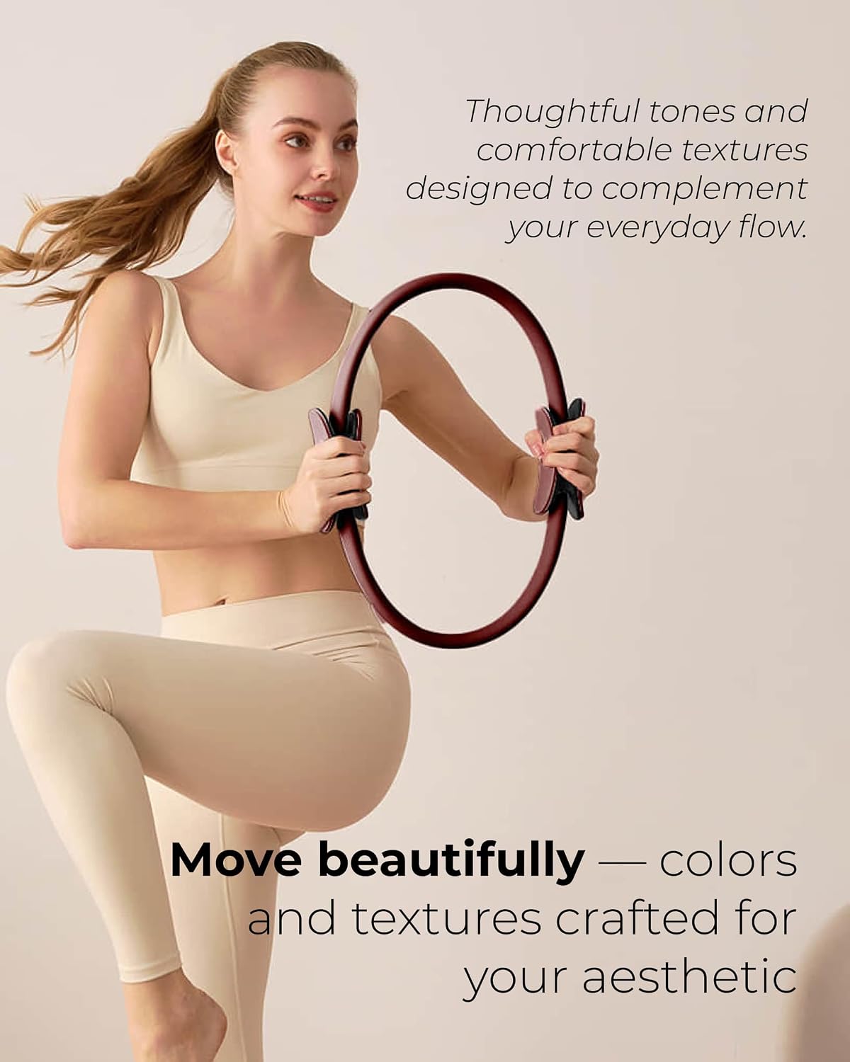 Pilates Kit for Women – Home Pilates Equipment Set with Ring, Ball & Resistance Bands | Pilates Starter Kit with Accessories in Gift Box