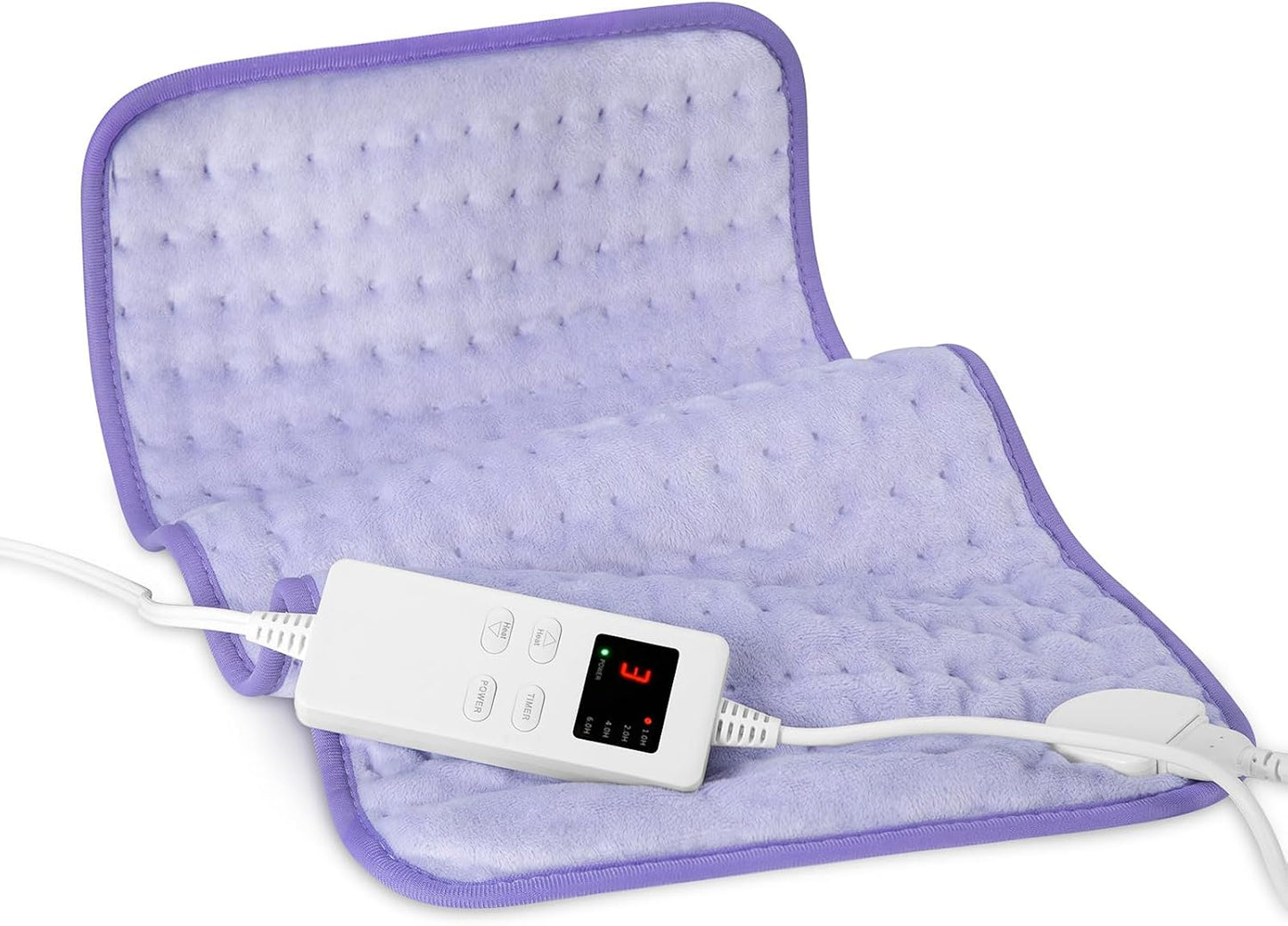 Heating Pad for Period Cramps, Heating Pad for Back/Neck/Shoulder Muscle Pain, 6 Heating & 4 Timer Setting, Auto Shut Off, Dry/Moist Heat & Machine Washable, Birthday Christma s Gifts for Women Mom