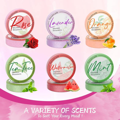 Shower Steamers Aromatherapy 8 Pack - Gifts for Women, Shower Bombs with Essential Oils, Self Care and Stress Relief Stocking Stuffers, Relaxation Birthday Gifts for Women and Men