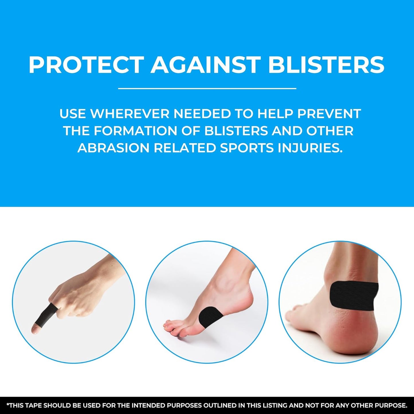 MONIER Comfort Tape (30 Pack) - Pain Free Removal, Hypoallergenic, Latex Free & Gentle On Skin - Packaging May Vary - Skin Friendly Adhesive Cotton Tape