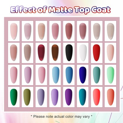 JODSONE Gel Nail Polish Kit with U V Light 32 Colors Gel Polish Nail + 4 Functional Adhesive Bottles Kit Soak Off Manicure Tools Gifts for Women