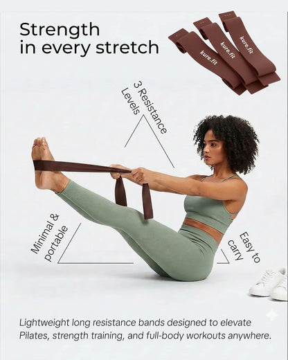 Pilates Kit | Pilates Equipment Set for Home Workouts | Accessories & Guide
