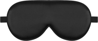Alaska Bear Sleep Mask Silk Eye Cover with Shaped Pad, Machine Washable | Pressure-free Sleeping, Foam Insert, Upgrade Contour Over Conventional Flat Satin Eye Masks